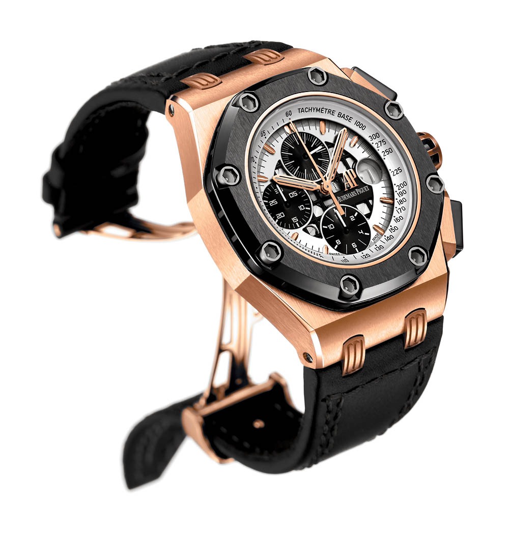 Audemars Piguet Royal Oak Offshore Rubens Barrichello II Rose Gold watch REF: 26078RO.OO.D001VS.01